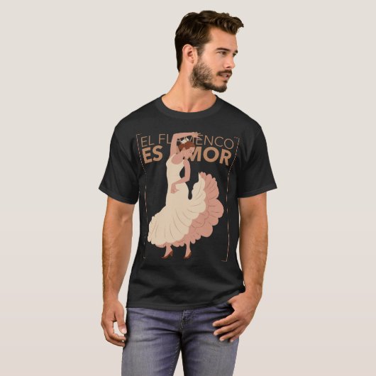 S2 Flamenco (68) T-shirt (Voorkant volledig)