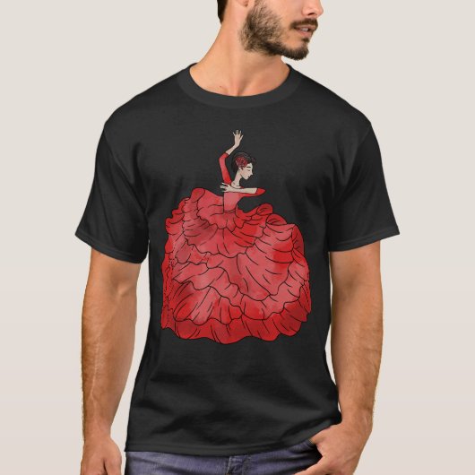 S2 Flamenco (9) T-shirt (Voorkant)