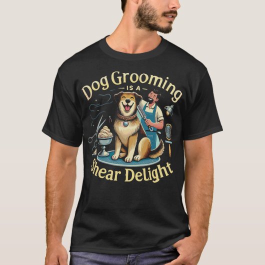 S2 Hond Grooming Hond Groomer (49) T-shirt (Voorkant)