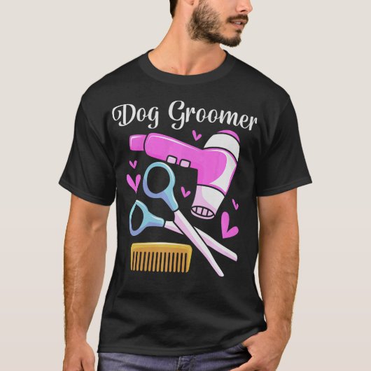 S2 Hond Grooming Hond Groomer (54) T-shirt (Voorkant)