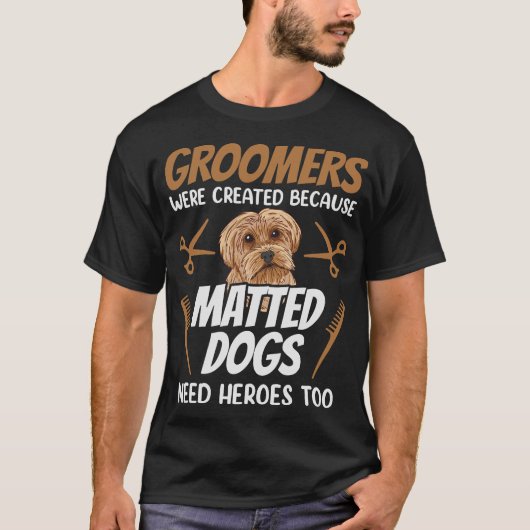 S2 Hond Grooming Hond Groomer (64) T-shirt (Voorkant)