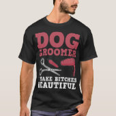 S2 Hond Grooming Hond Groomer (84) T-shirt (Voorkant)