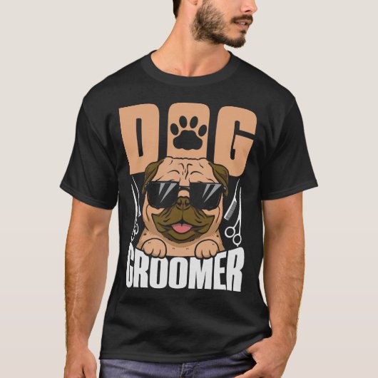 S2 Hond Grooming Hond Groomer (89) T-shirt (Voorkant)