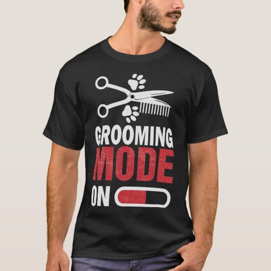 S2 Hond Grooming Hond Groomer (93) T-shirt (Voorkant)
