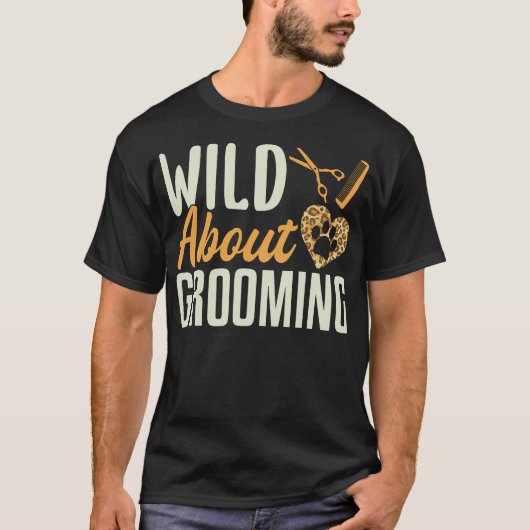 S2 Hond Grooming Hond Groomer (94) T-shirt (Voorkant)
