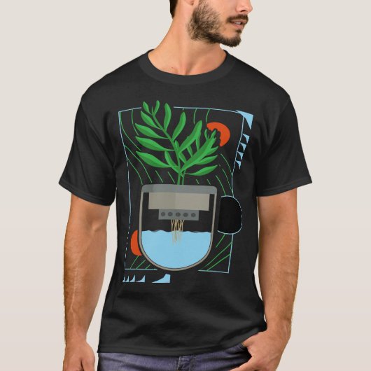 S2 Hydroponics Hydroponisch (90) T-shirt (Voorkant)