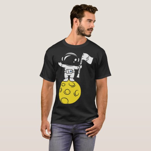 S2 klarinettist (100) t-shirt (Voorkant volledig)