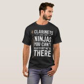 S2 klarinettist (120) t-shirt (Voorkant volledig)
