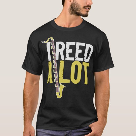 S2 klarinettist (17) t-shirt (Voorkant)