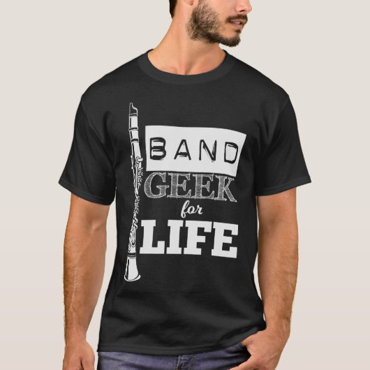 S2 klarinettist (23) t-shirt (Voorkant)