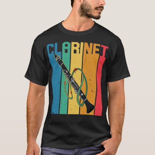 S2 klarinettist (91) t-shirt (Voorkant)
