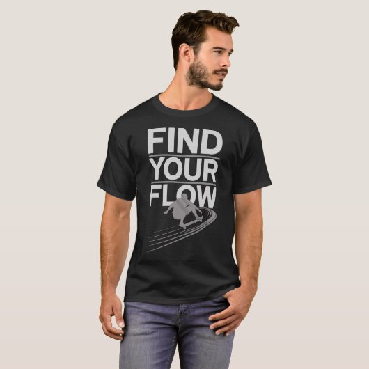 S2 Longboarden Longboard Longboarder (169) T-shirt (Voorkant volledig)