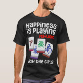 S2 Mahjong Majong Mah Jong Mah Jong (153) T-shirt (Voorkant)