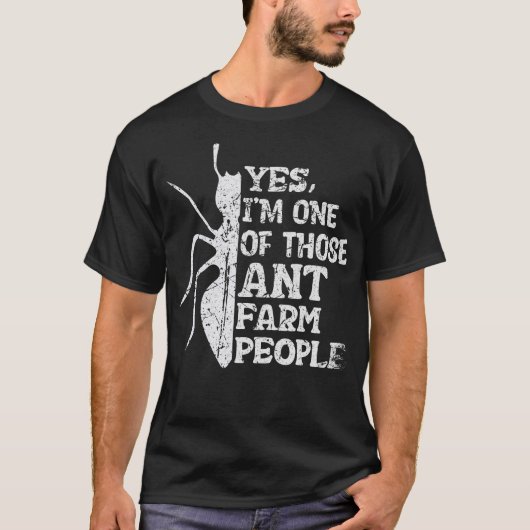 S2 Mieren houden Myrmecologie Myrmecoloog (41) T-shirt (Voorkant)