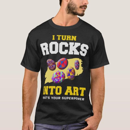S2 Rock Painting Paint Rocks (97) T-shirt (Voorkant)