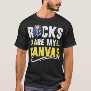S2 Rots Schilderen Verf Stenen (98) T-shirt