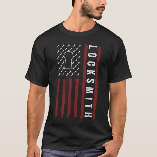 S2 Slot openbreken Lockpicking Slotensmid (43) T-shirt (Voorkant)