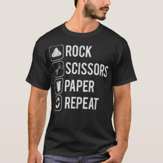 S2 Steen Papier Schaar (101) T-shirt