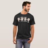 S2 Steen Papier Schaar (10) T-shirt (Voorkant volledig)