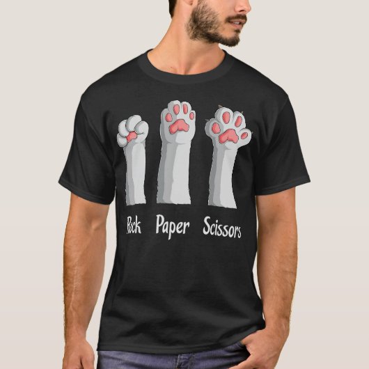 S2 Steen Papier Schaar (19) T-shirt (Voorkant)