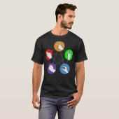 S2 Steen Papier Schaar (26) T-shirt (Voorkant volledig)