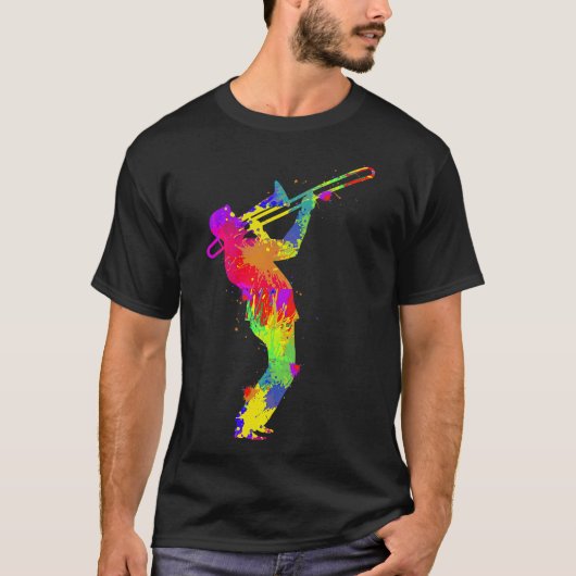 S2 Trombone Trombonist (73) T-shirt (Voorkant)