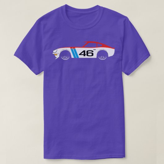 S30 in Datsun Racing Livery T-shirt (Design voorkant)