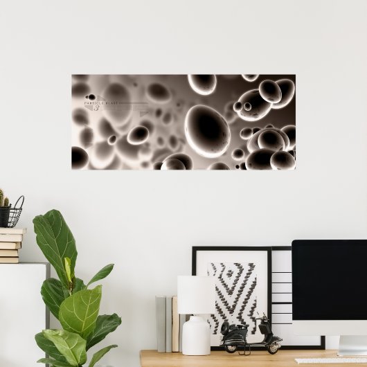 S3:particle.blast Poster (Thuiskantoor)