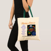 S3C-tekst, S3Cplanets8, www.LAPOWERSauthor.name... Tote Bag (Voorkant (product))