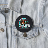 S3D-gamer Ronde Button 7,6 Cm (In situ)