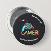 S3D-gamer Ronde Button 7,6 Cm (Voorkant /achterkant)