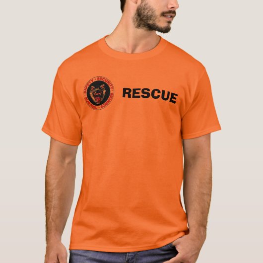 S4 Shirt Logo, RESCUE (Voorkant)