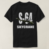 S64 Skycrane-helikopter T-shirt (Design voorkant)