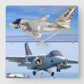 S-3 VIKING VIERKANTE KLOK (Voorkant)