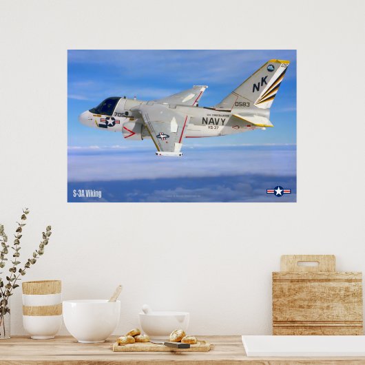 S-3A VIKING POSTER (Keuken)