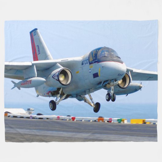 S-3B VIKING FLEECE DEKEN (Voorkant (Horizontaal))