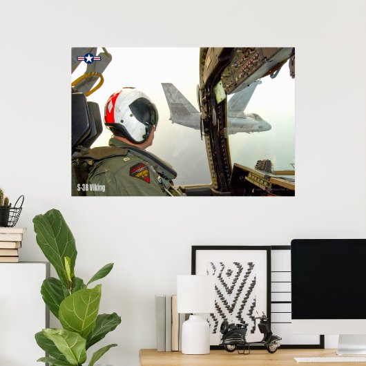 S-3B VIKING POSTER (Thuiskantoor)