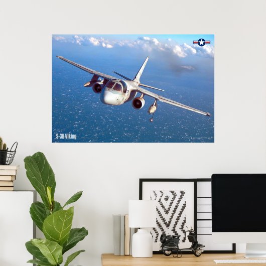 S-3B VIKING POSTER (Thuiskantoor)
