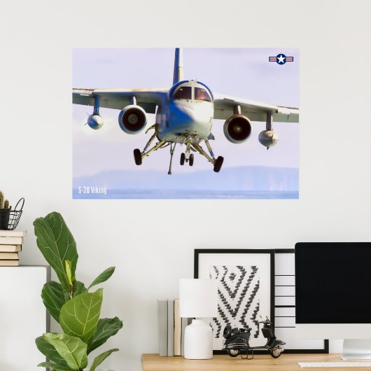 S-3B VIKING POSTER (Thuiskantoor)