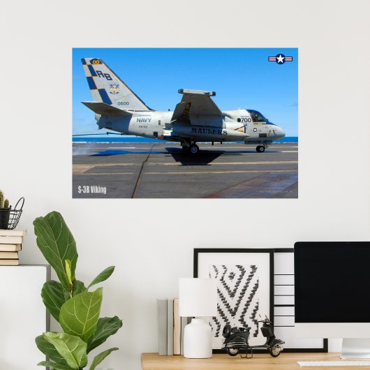 S-3B VIKING POSTER (Thuiskantoor)