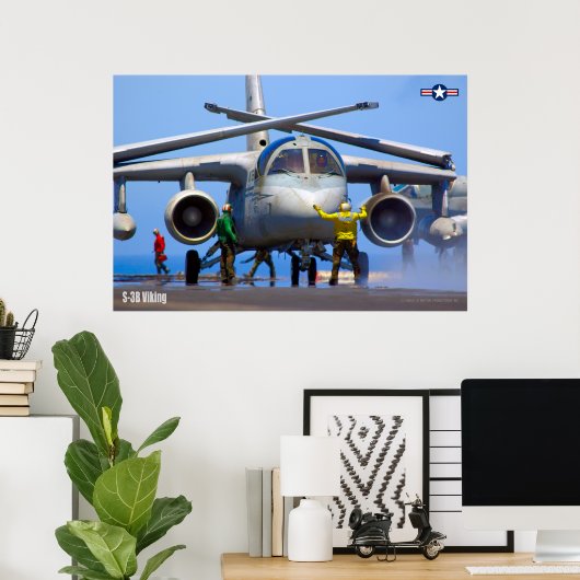 S-3B VIKING POSTER (Thuiskantoor)