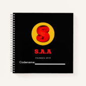 S.A.A Notitieboeken (Voorkant)