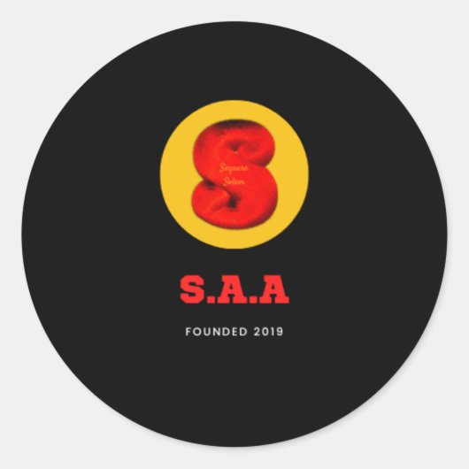 S.A.A Stickers (Voorkant)