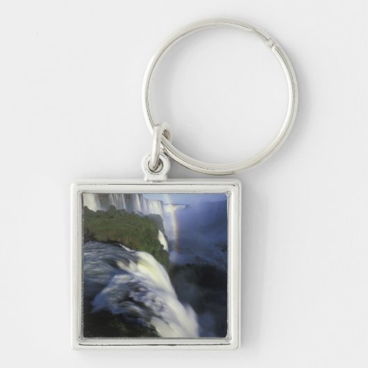 S.A., Brazilië, Iguassu-Herfsten Herfsten met rege Sleutelhanger (Voorkant)