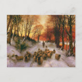 's avonds briefkaart (Voorkant)