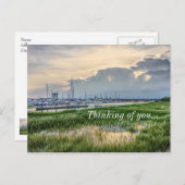 's avonds in Charleston Harbour denken aan jou Briefkaart (Voorkant / Achterkant)