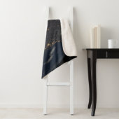 's Avonds licht de stad op de planeet aarde Sherpa Deken (In situ)