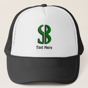 'S' 'B' Dollar Teken Trucker Hoed Pet
