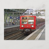 S - bahn Berlin, Duitsland. Metro. Briefkaart (Voorkant)