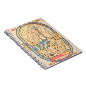 S. Beati Liebanensis mappam mundi ad voorbear eccl Notitieboek (Rechterzijde)